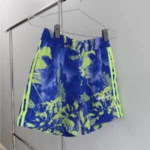 Adidas‎ Men’ Blue and Yellow Shorts